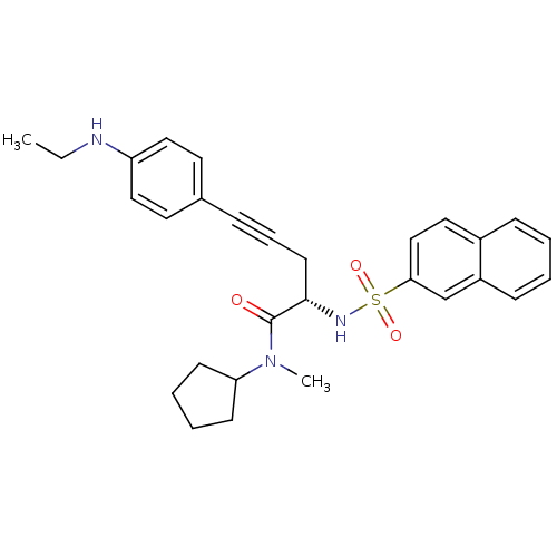Chemical structure of BindingDB Monomer ID 50076729