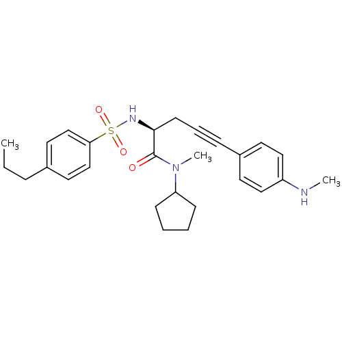 Chemical structure of BindingDB Monomer ID 50076730