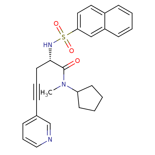 Chemical structure of BindingDB Monomer ID 50076731