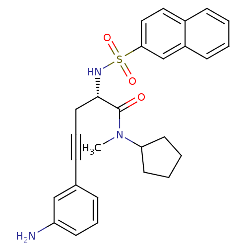 Chemical structure of BindingDB Monomer ID 50076732