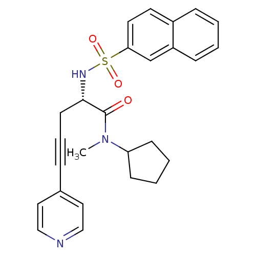 Chemical structure of BindingDB Monomer ID 50076733