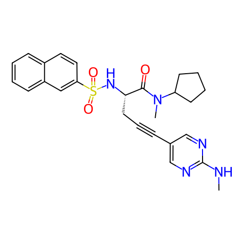 Chemical structure of BindingDB Monomer ID 50076734