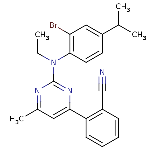 Chemical structure of BindingDB Monomer ID 50076747