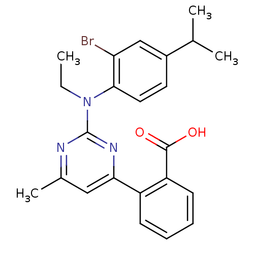 Chemical structure of BindingDB Monomer ID 50076755