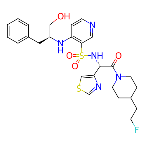 Chemical structure of BindingDB Monomer ID 50076834