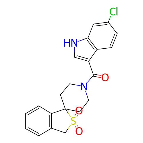 Chemical structure of BindingDB Monomer ID 50077228
