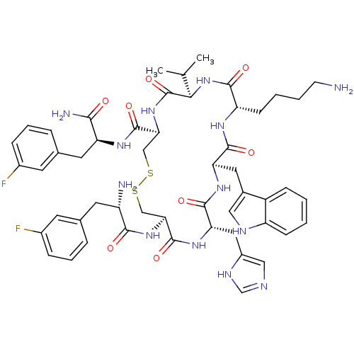 Chemical structure of BindingDB Monomer ID 50077273