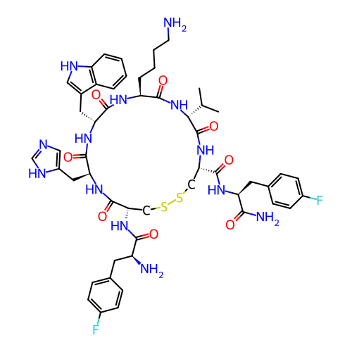 Chemical structure of BindingDB Monomer ID 50077278