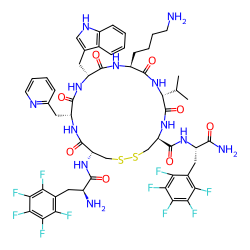 Chemical structure of BindingDB Monomer ID 50077281