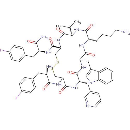 Chemical structure of BindingDB Monomer ID 50077285