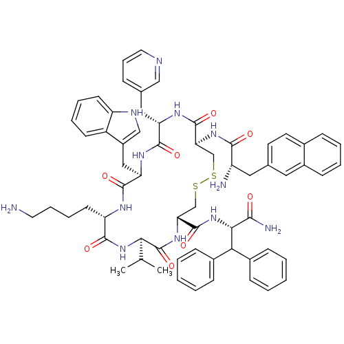 Chemical structure of BindingDB Monomer ID 50077293