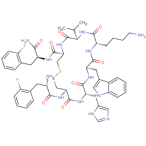 Chemical structure of BindingDB Monomer ID 50077295