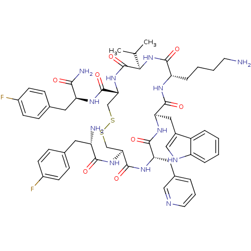 Chemical structure of BindingDB Monomer ID 50077305