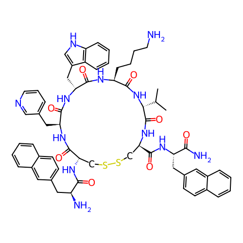 Chemical structure of BindingDB Monomer ID 50077306