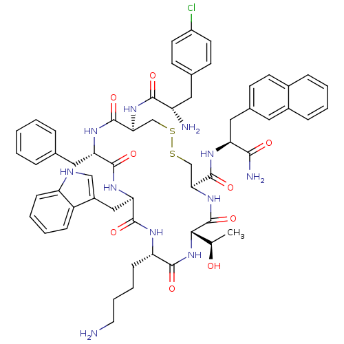 Chemical structure of BindingDB Monomer ID 50077308