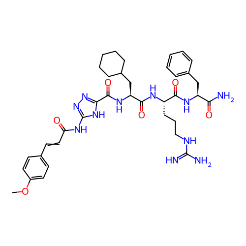 Chemical structure of BindingDB Monomer ID 50077771