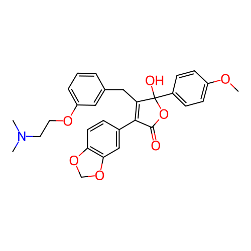 Chemical structure of BindingDB Monomer ID 50077929