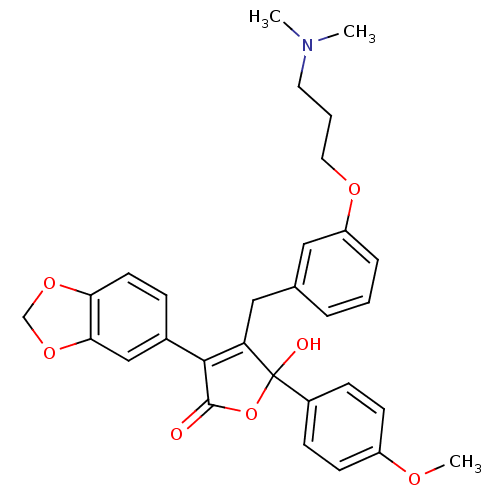 Chemical structure of BindingDB Monomer ID 50077940