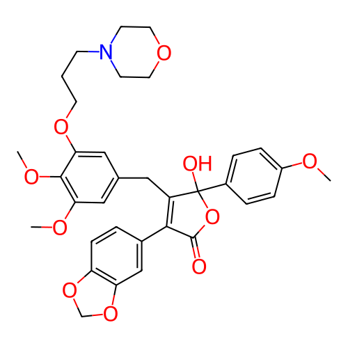 Chemical structure of BindingDB Monomer ID 50077941