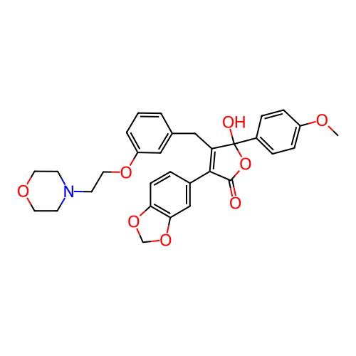 Chemical structure of BindingDB Monomer ID 50077942