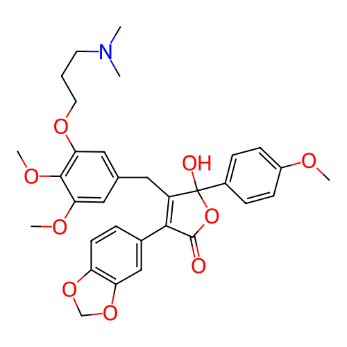 Chemical structure of BindingDB Monomer ID 50077943