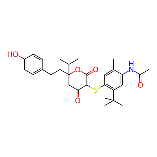 Chemical structure of BindingDB Monomer ID 50078086