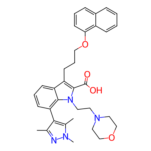 Chemical structure of BindingDB Monomer ID 50078155