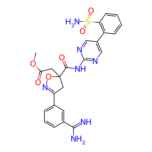 Chemical structure of BindingDB Monomer ID 50079222