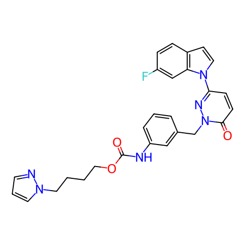 Chemical structure of BindingDB Monomer ID 50079555