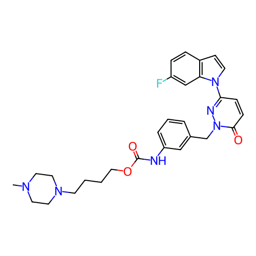 Chemical structure of BindingDB Monomer ID 50079556