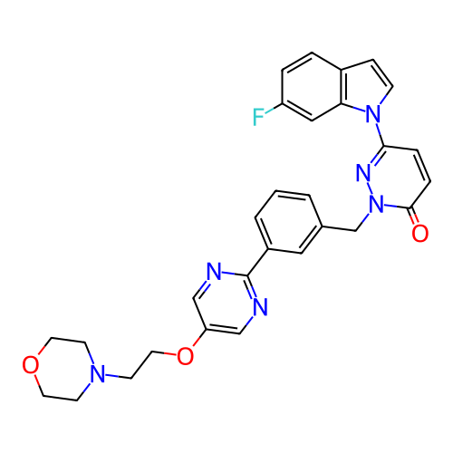 Chemical structure of BindingDB Monomer ID 50079560