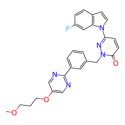 Chemical structure of BindingDB Monomer ID 50079563