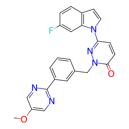 Chemical structure of BindingDB Monomer ID 50079564