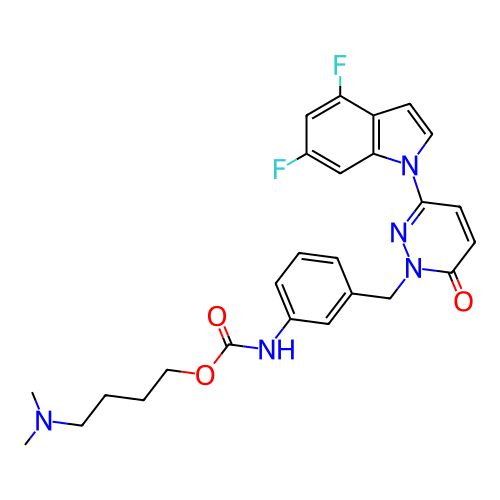 Chemical structure of BindingDB Monomer ID 50079574