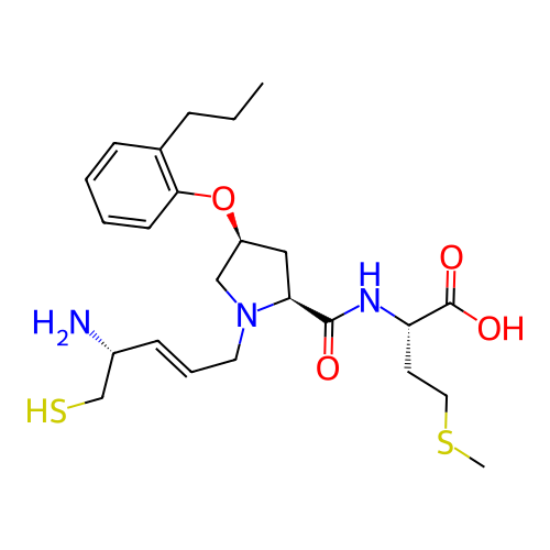 Chemical structure of BindingDB Monomer ID 50079806
