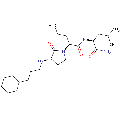 Chemical structure of BindingDB Monomer ID 50079834