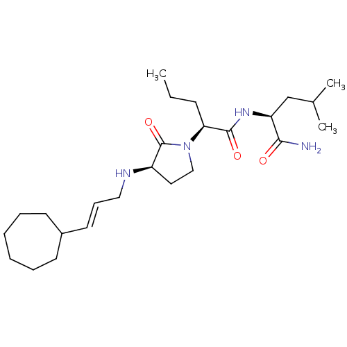 Chemical structure of BindingDB Monomer ID 50079837