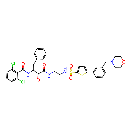 Chemical structure of BindingDB Monomer ID 50080213