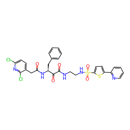 Chemical structure of BindingDB Monomer ID 50080219