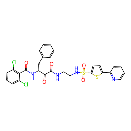 Chemical structure of BindingDB Monomer ID 50080223