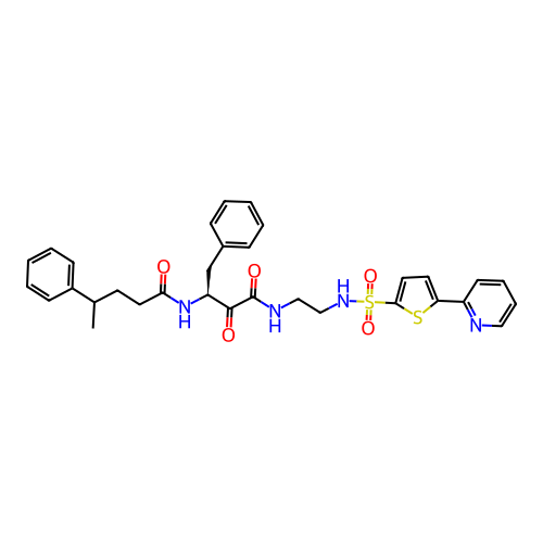 Chemical structure of BindingDB Monomer ID 50080224