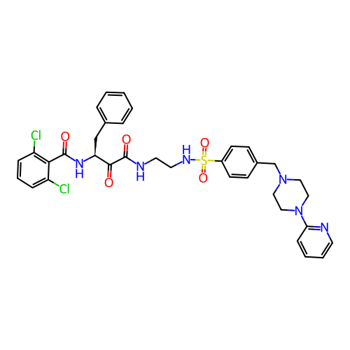 Chemical structure of BindingDB Monomer ID 50080226