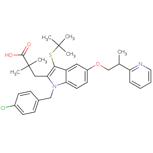 Chemical structure of BindingDB Monomer ID 50080238