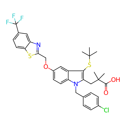 Chemical structure of BindingDB Monomer ID 50080244
