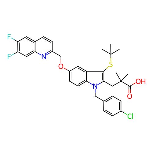 Chemical structure of BindingDB Monomer ID 50080245