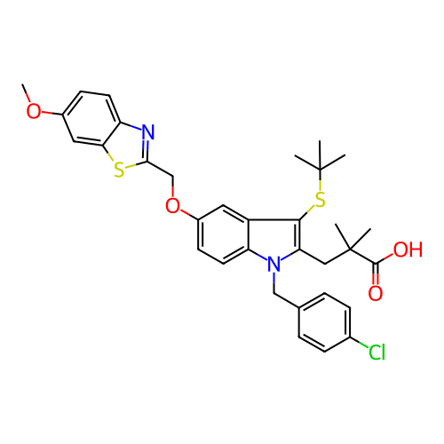 Chemical structure of BindingDB Monomer ID 50080260