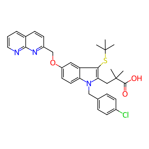 Chemical structure of BindingDB Monomer ID 50080261