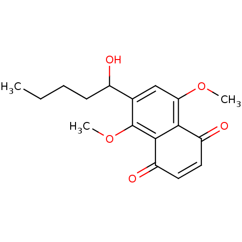 Chemical structure of BindingDB Monomer ID 50080279