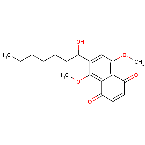 Chemical structure of BindingDB Monomer ID 50080282
