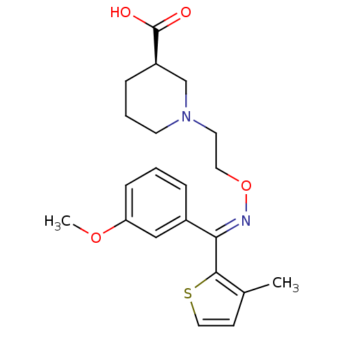 Chemical structure of BindingDB Monomer ID 50080384